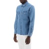 denim western shirt for men