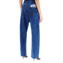 straight cut ranch jeans