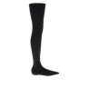 stretch jersey thigh-high boots