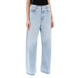 wide-legged angri jeans for a