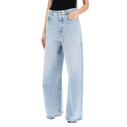 wide-legged angri jeans for a