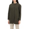 recital midi round neck jacket