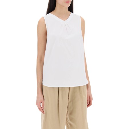 "ofelia sleeveless poplin