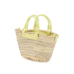 raffia basket bag for