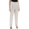 tailored trousers with double pleat