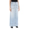 maxi denim skirt from the pi