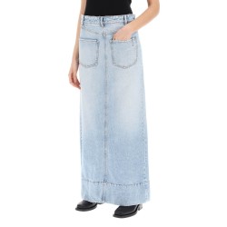 maxi denim skirt from the pi