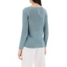 lightweight linen knit pullover by giol