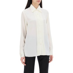 silk charmeuse blouse shirt