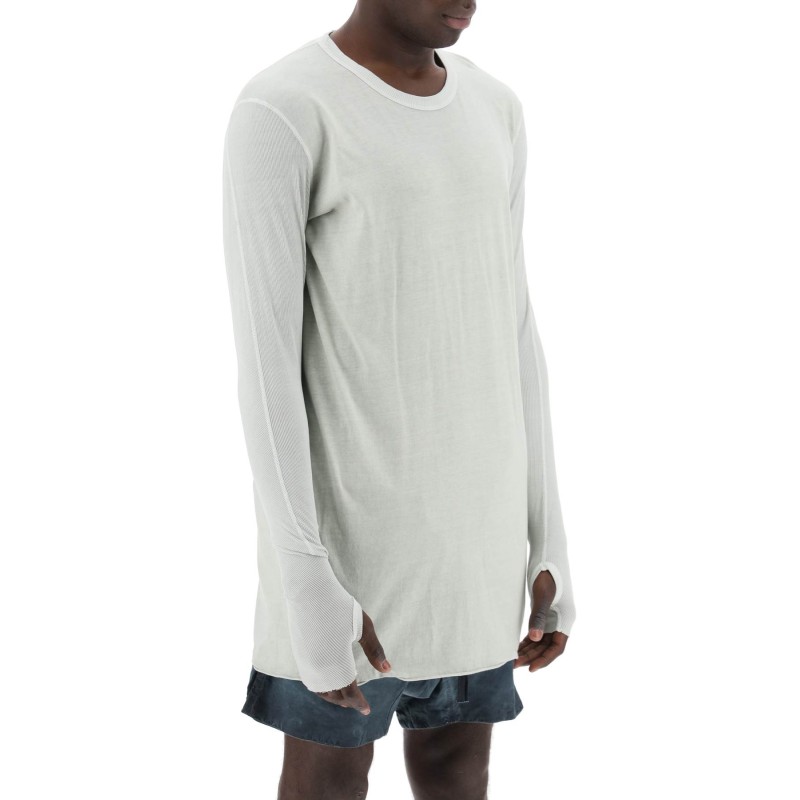 long-sleeved cotton t-shirt