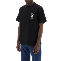 "graphic embroidered icons t-shirt with