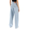 evergreen double-waist jeans