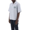 pegasus striped bowling shirt