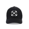 "arrow logo baseball cap with adjustable