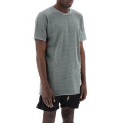 cotton perforated t-shirt