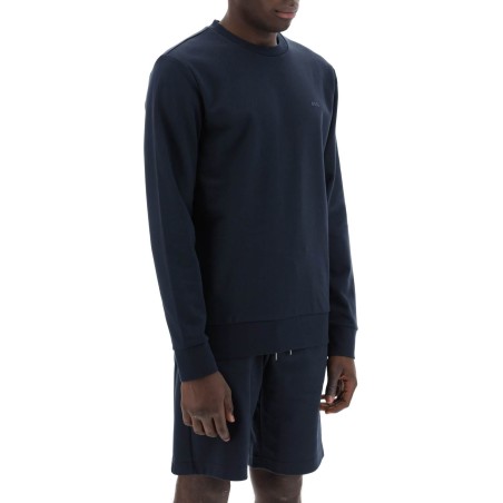 french terry crewneck sweatshirt