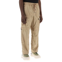 convertible ripstop pants in italian