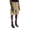 wide-legged chino bermuda shorts with