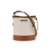 samara cotton canvas shoulder bag