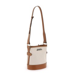 samara cotton canvas shoulder bag