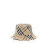 ered cotton blend bucket hat with nine words