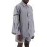 nylon ripstop overshirt in