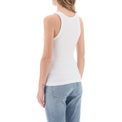 "ribbed sleeveless top b