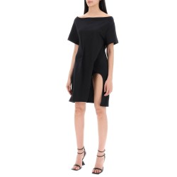 twisted t-shirt mini dress