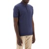 cotton knit polo shirt