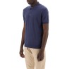 cotton knit polo shirt