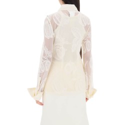 "pizzo asti lace shirt