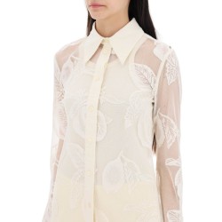 "pizzo asti lace shirt