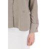 silk canvas candia shirt in