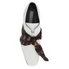 platform elyse loafers eith printed band