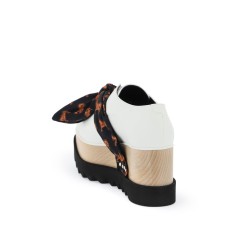 platform elyse loafers eith printed band