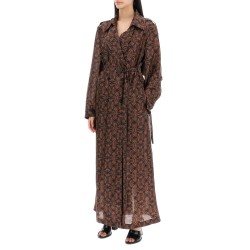 renwicks printed silk dust coat