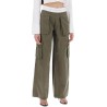 rave cargo pants with elastic waistband