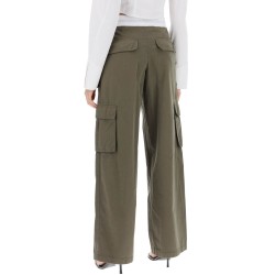 rave cargo pants with elastic waistband