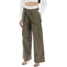 rave cargo pants with elastic waistband