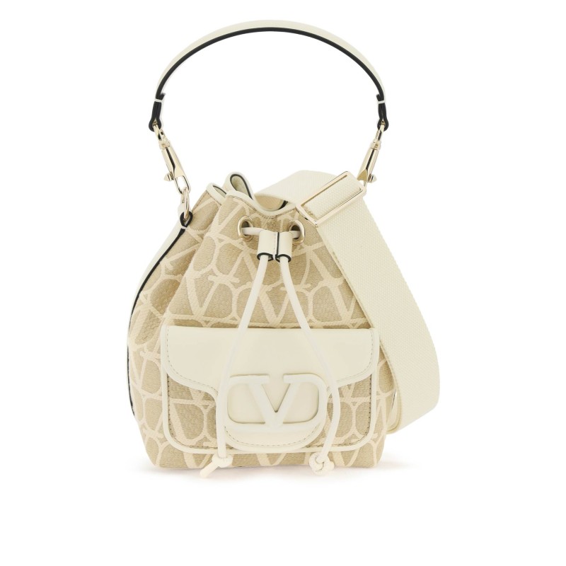 locò iconographer toile bucket bag