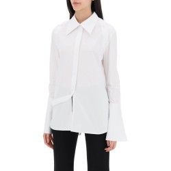 modular cotton poplin shirt