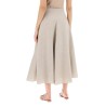 linen canvas skirt for women