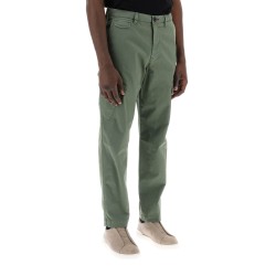 stretch cotton cargo pants for men/w