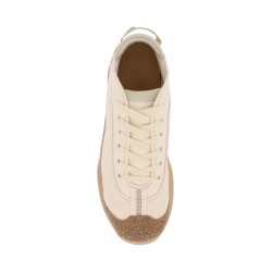 fendi lab mid-top sneakers for