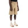 "canvas workwear bermuda shorts