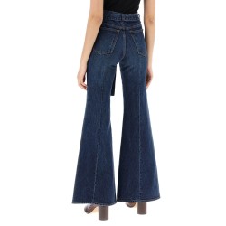 boot cut jeans with matching belt