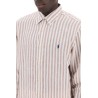 striped custom-fit shirt