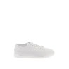 leather court sneakers in