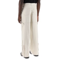 microfiber cargo pants in seven