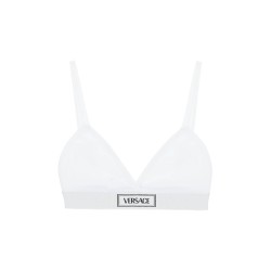 '90s logo ribbed bralette